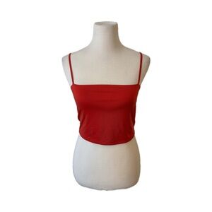 Express Body Contour Red Top Medium